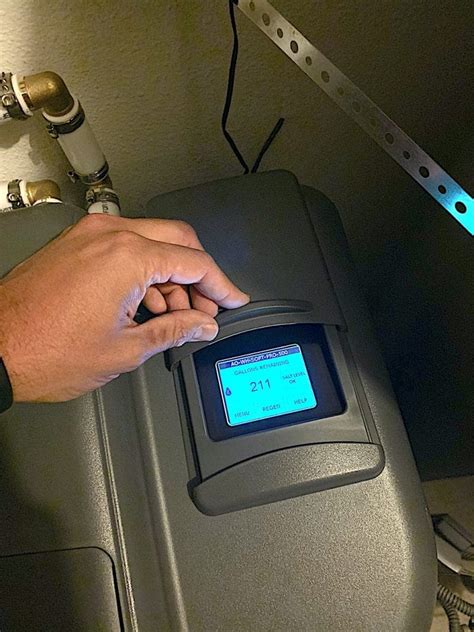 Be careful of tinkering around your <strong>water softener</strong> unit when you are <strong>not</strong> familiar with what you are. . Ao smith water softener display not working